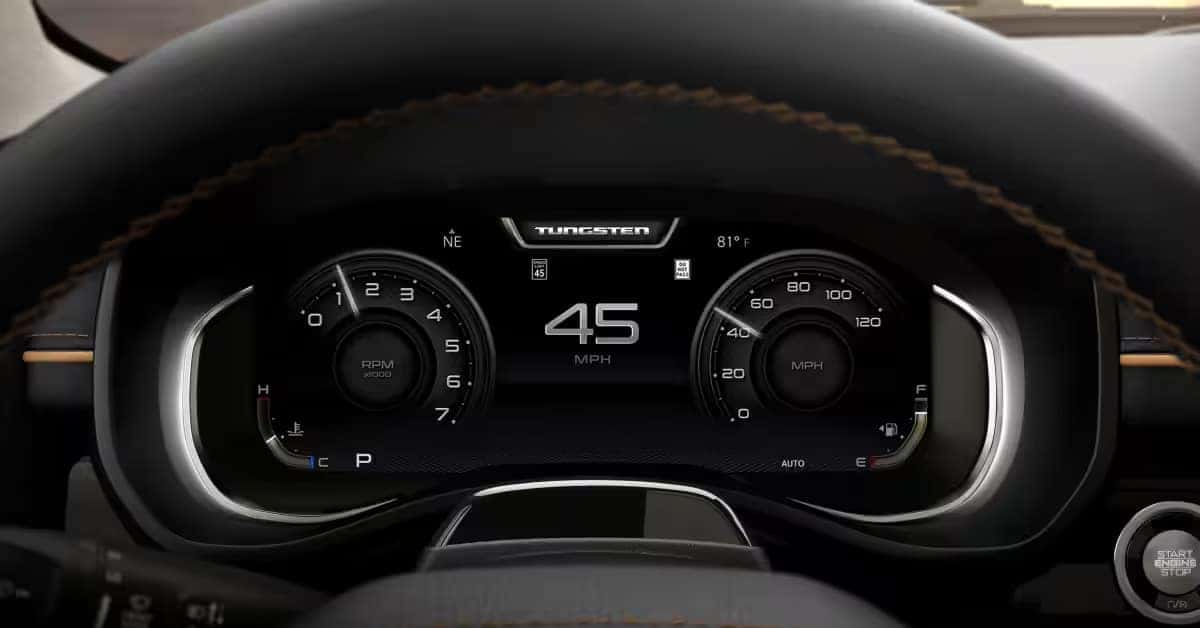 2026 RAM 1500 Dashboard