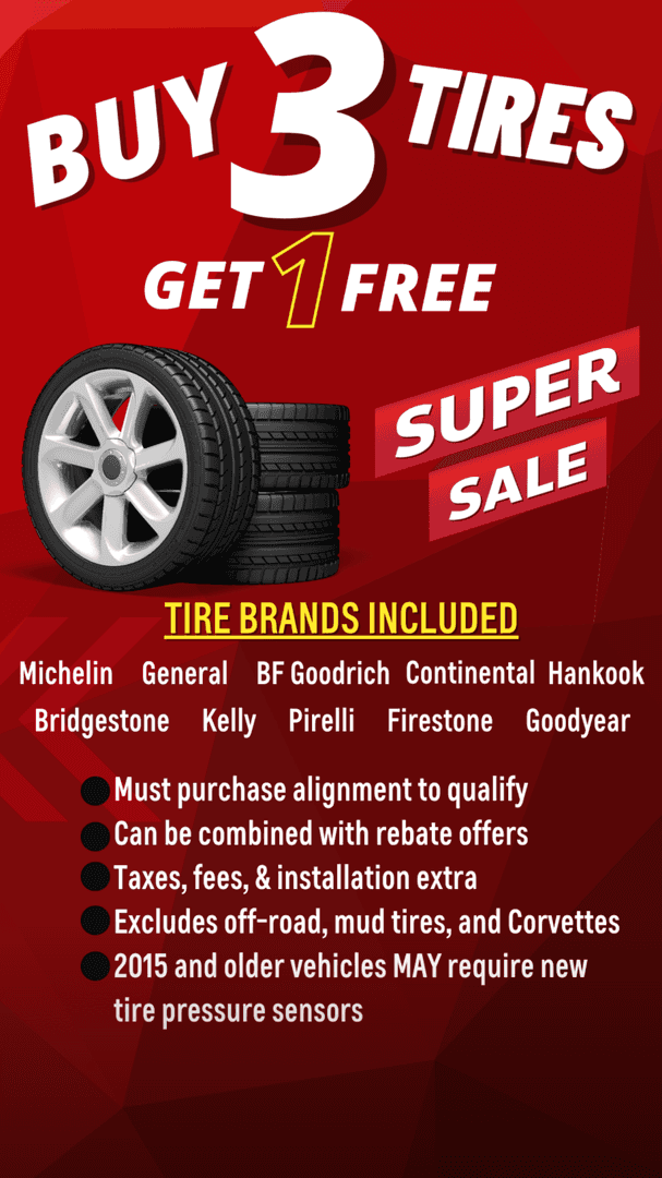November Tire Special at Bellamy Strickland in McDonough Bellamy
