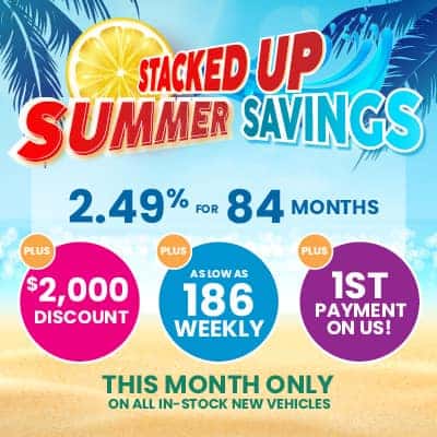 Stacked Up Summer Savings