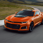 Chevy Camaro on Track