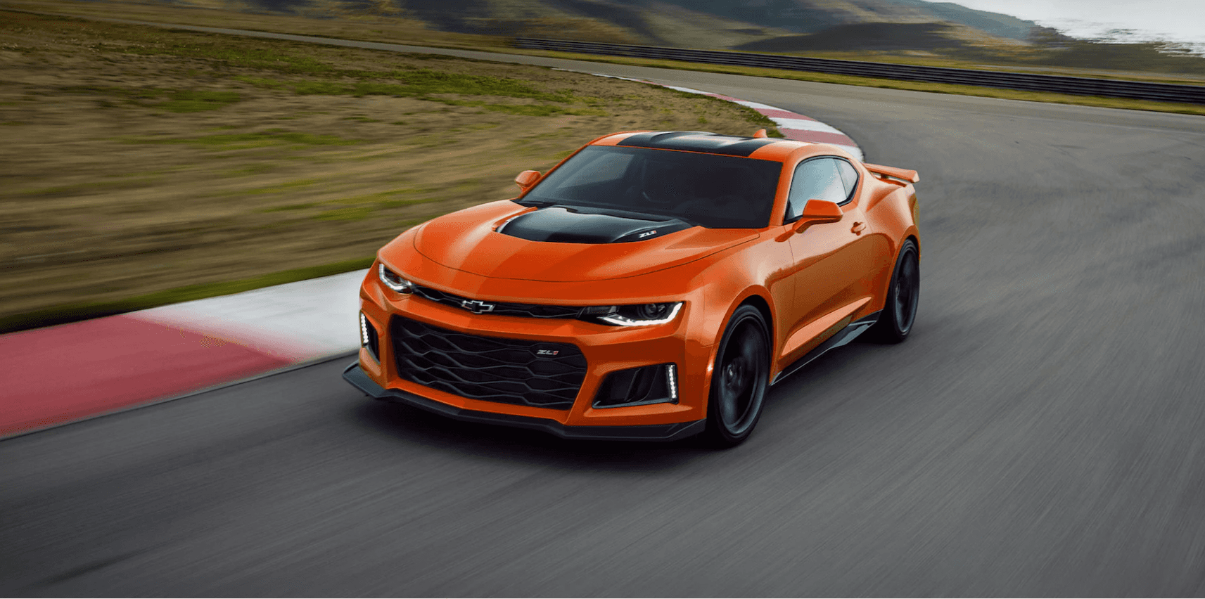 Chevy Camaro on Track