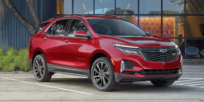 Parked Chevy Equinox