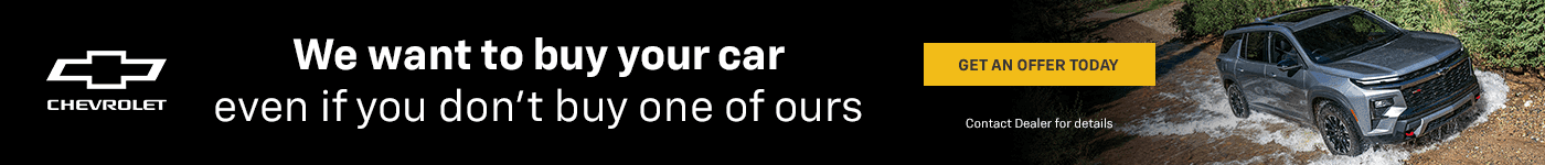 We Want to buy your Car even if you don’t buy one of ours!