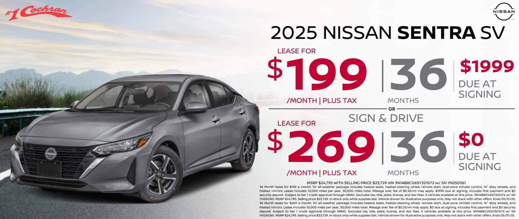1 May 2025 Sentra Lease Offer DSK.jp