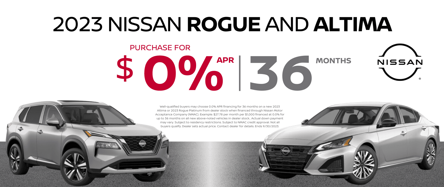 Nissan APR Offer
