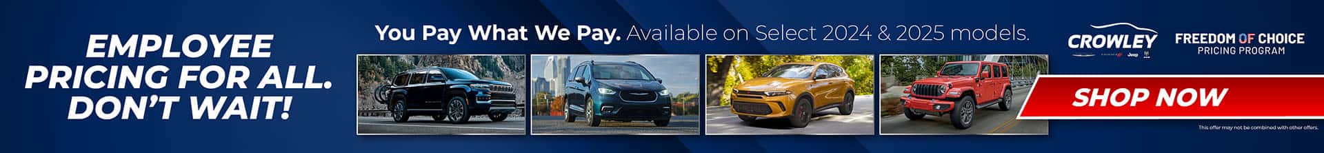 Employee Pricing for All