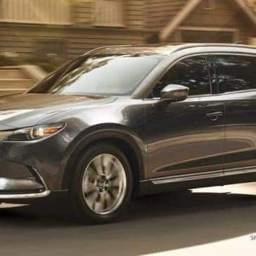 2019 Mazda CX-9 driving in neighbourhood