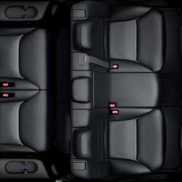 2019 Mazda CX-9 top down interior view