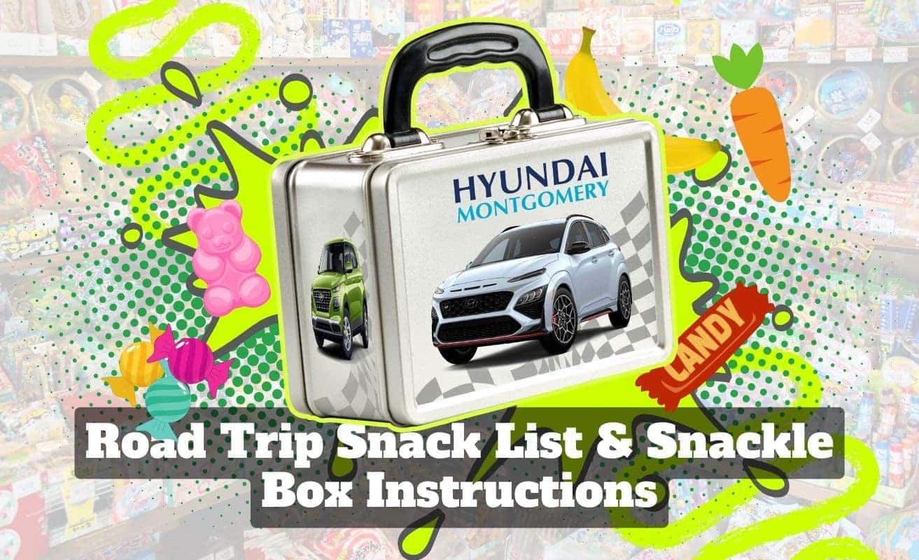 Road Trip Snack List And Snackle Box Instructions