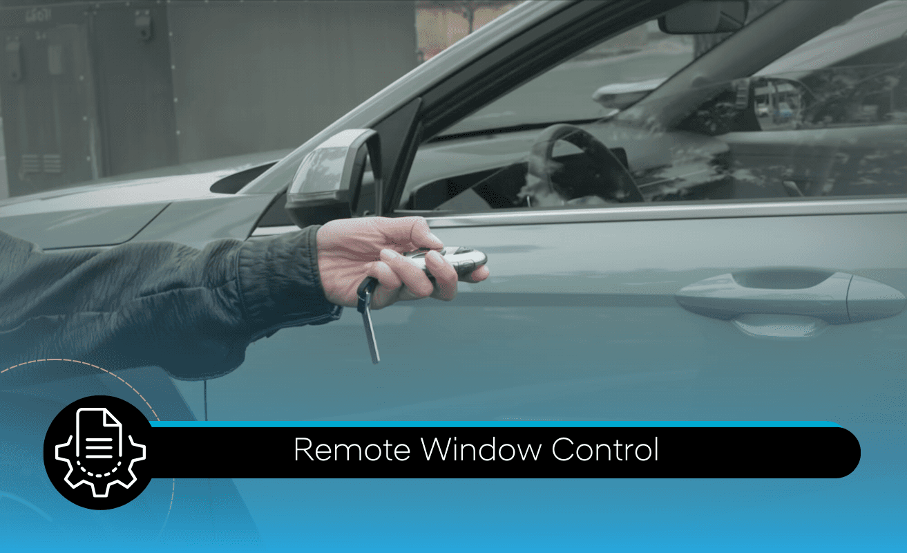 Hyundai – Remote Window Control