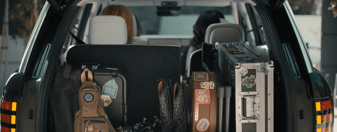 Trunk and interior of a 2026 Hyundai Palisade