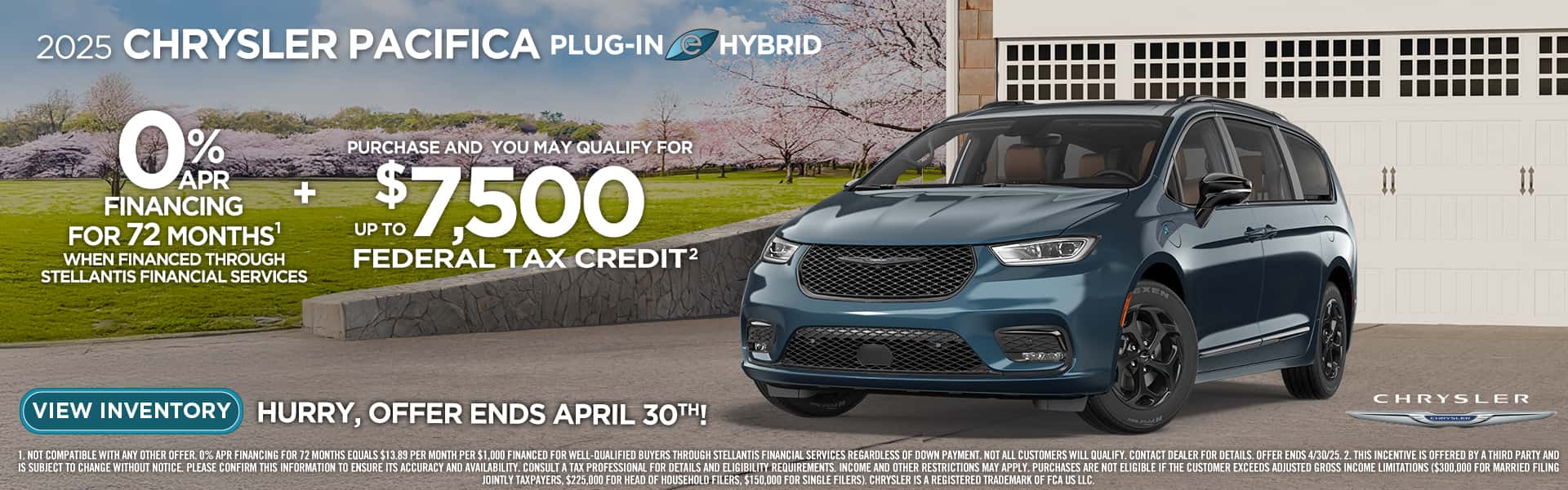 2025 Pacifica April '25 Offer