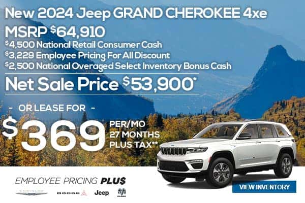 New 2024 Jeep GRAND CHEROKEE 4xe