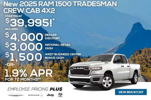 New 2025 RAM 1500 Tradesman Sport