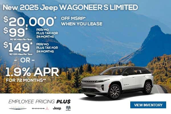 New 2025 Jeep WAGONEER S LIMITED