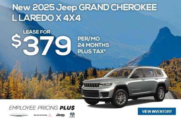 New 2025 Jeep GRAND CHEROKEE L LAREDO X 4X4