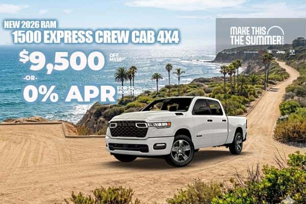 NEW 2026 RAM 1500 EXPRESS CREW CAB 4X4