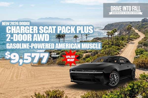 New 2026 Dodge CHARGER SCAT PACK PLUS 2-DOOR AWD