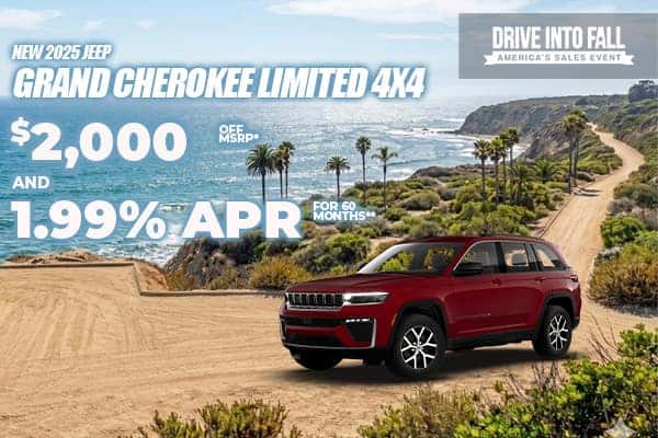 New 2025 Jeep GRAND CHEROKEE LIMITED 4X4