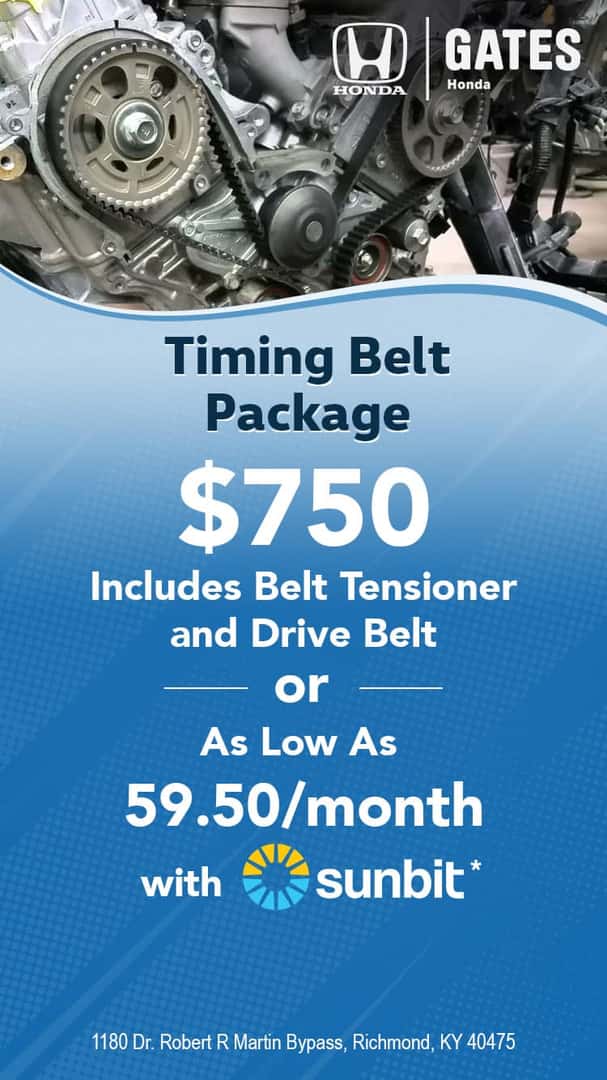 Timing Belt Package - $750