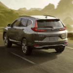 Honda CR-V Hybrid on highway