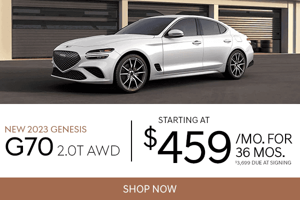 New 2023 Genesis G70 2.0T AWD