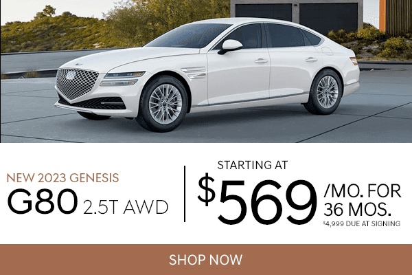 New 2023 Genesis G80 2.5T AWD