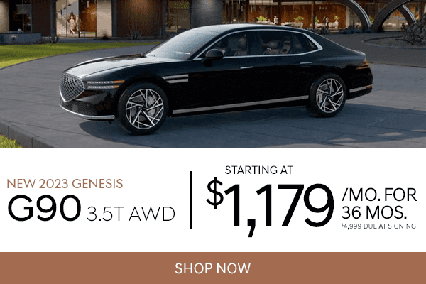 New 2023 Genesis G90 3.5T AWD