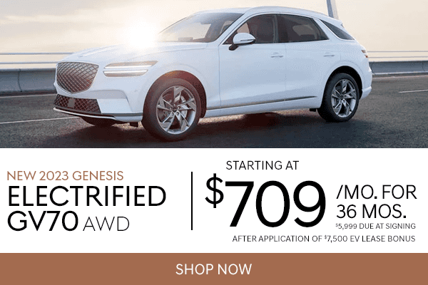 New 2023 Genesis Electrified GV70 AWD