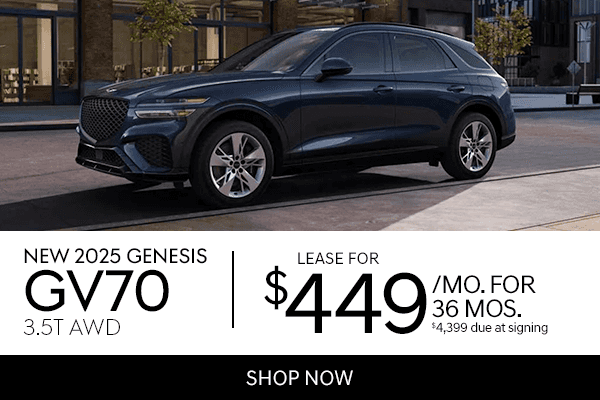 New 2025 Genesis GV70 3.5T AWD