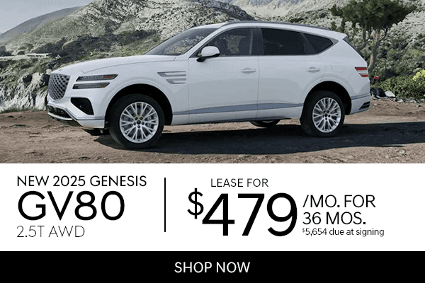 New 2025 Genesis GV80 2.5T AWD