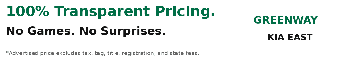 Transparent Pricing
