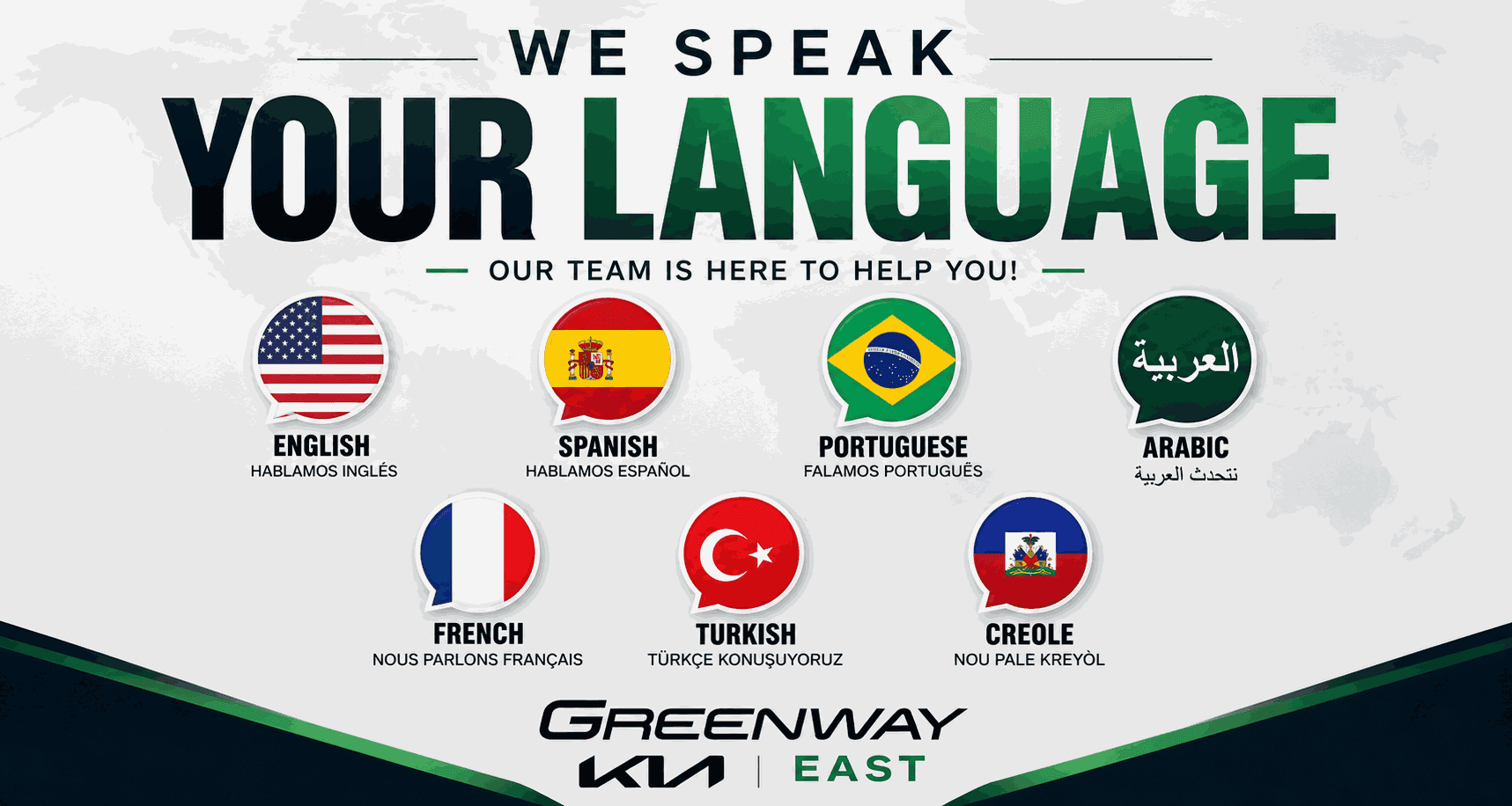 we speak your language