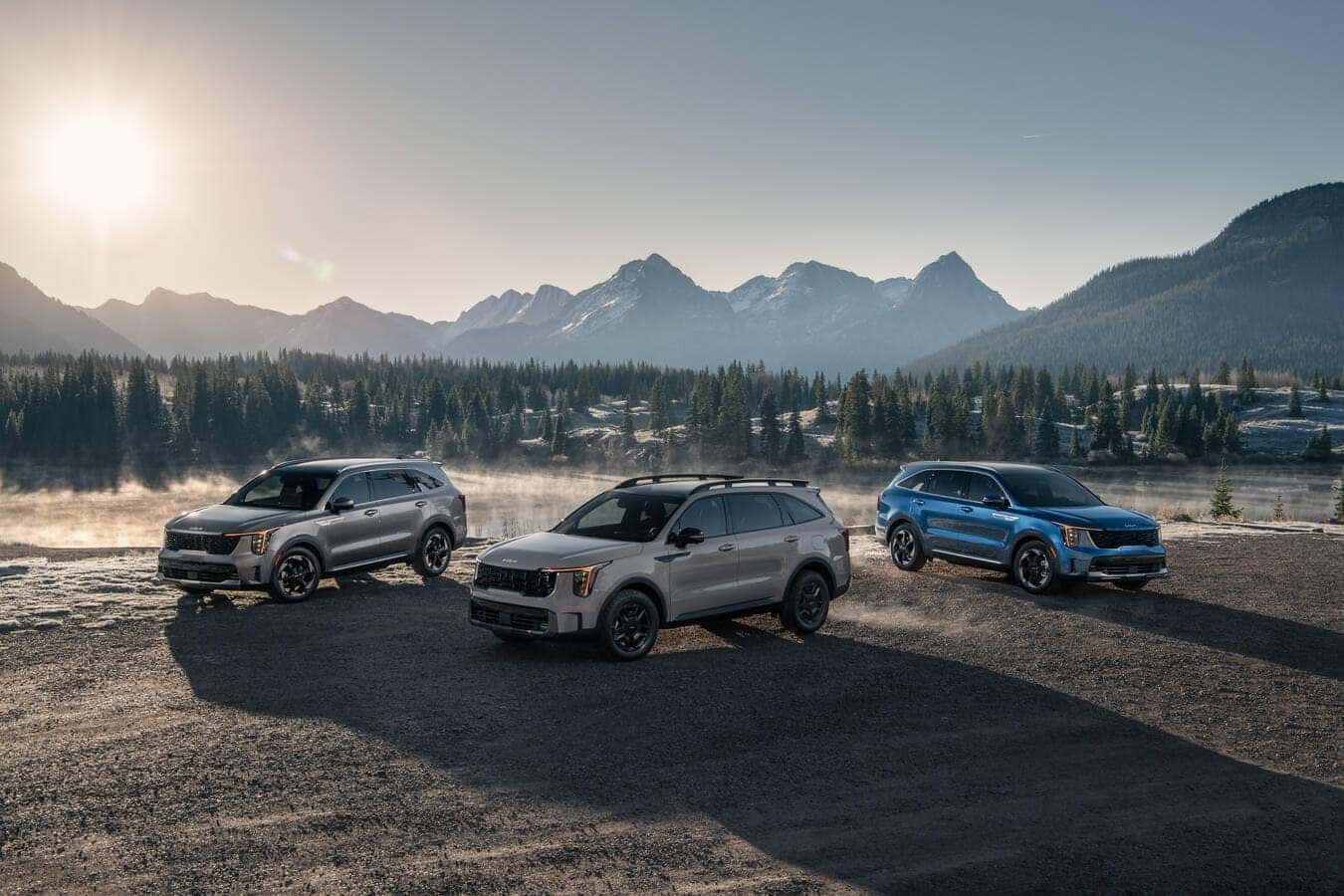 2026 Kia Sorento Family Lineup at Greenway Kia West