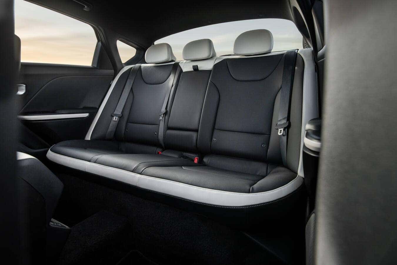 The spacious rear passenger cabin of the 2026 Kia K4 demonstrating class-leading second-row legroom