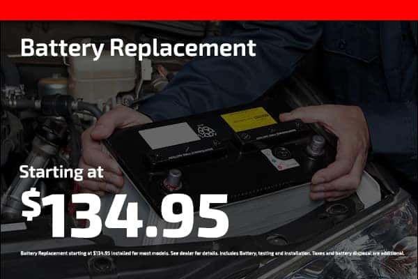 Battery Replacement Starting at $134.95
