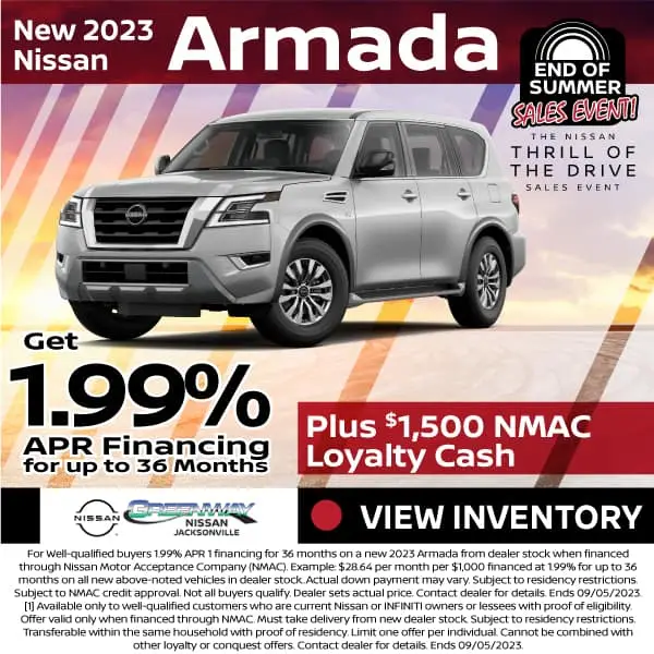 nissan sales incentives