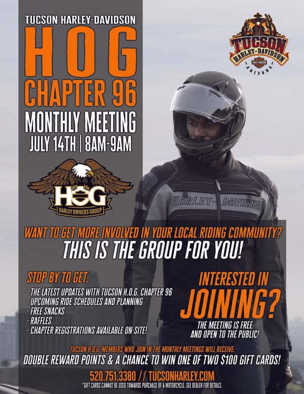 July Hog Chapter 96 meeting