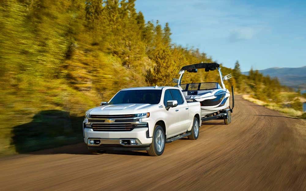 2020 Chevy Silverado 1500 Towing Boat