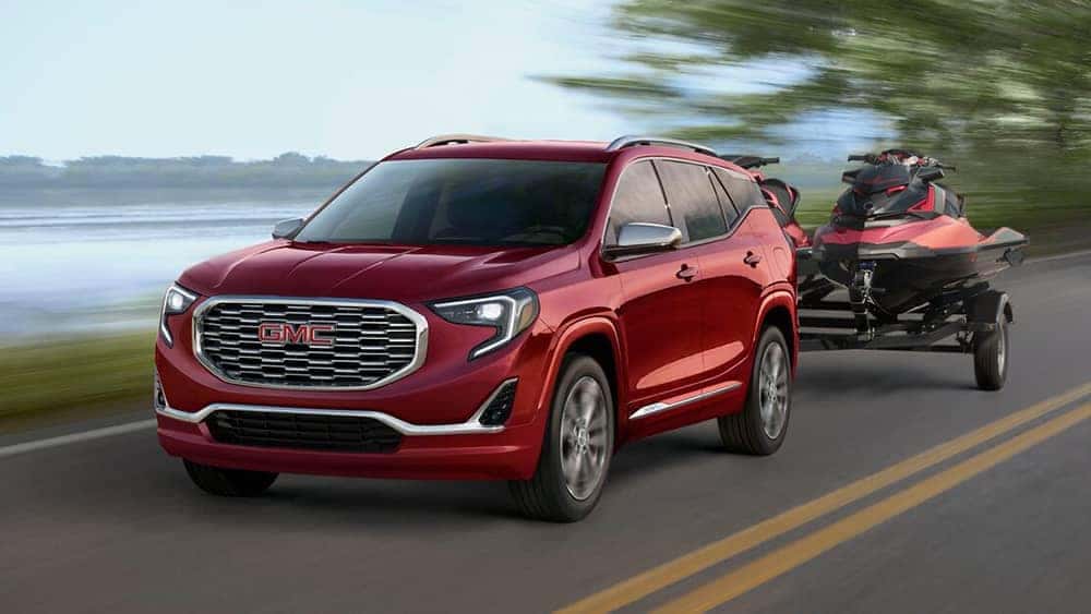 2020 GMC Terrain Towing Jetskis