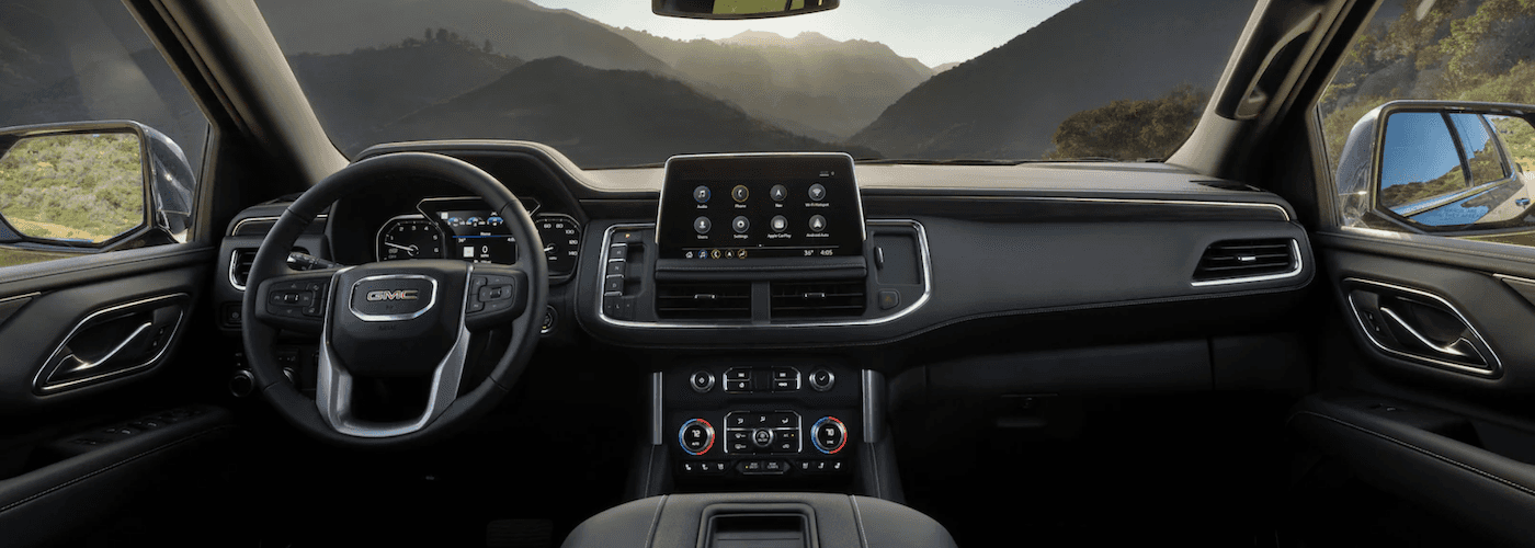 2021 gmc yukon interior dashboard