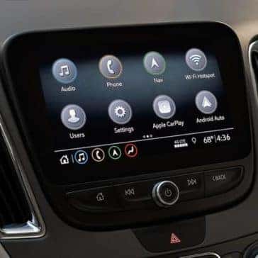 2019 Chevy Malibu touchscreen
