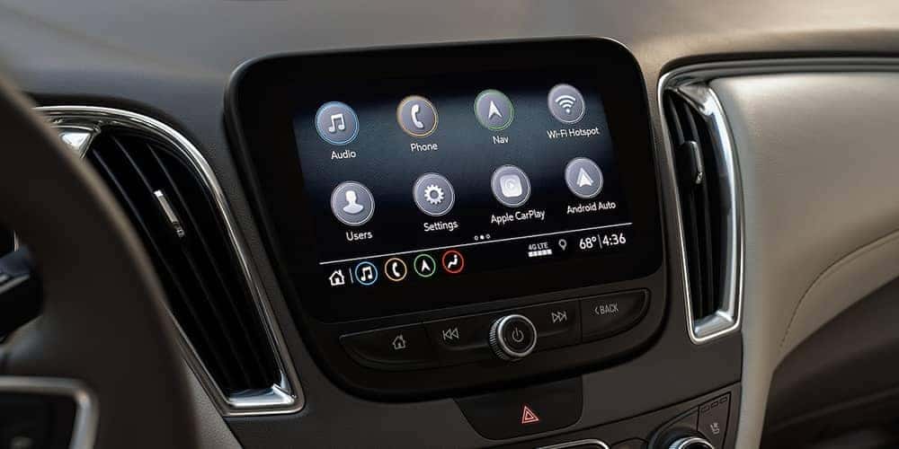 2019 Chevy Malibu touchscreen
