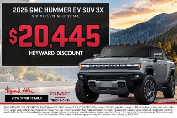 2026 GMC Hummer EV Pickup & SUV