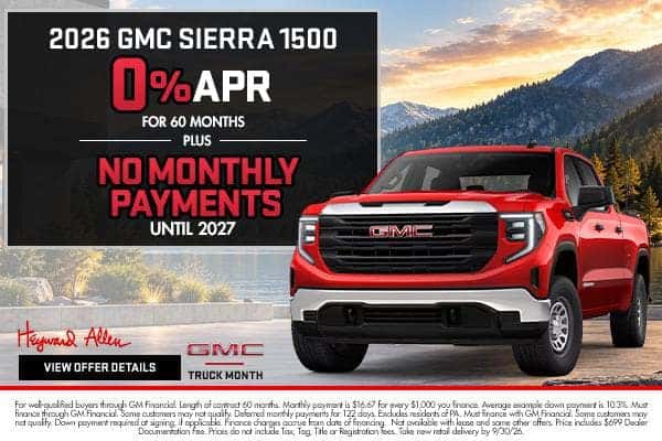 2026 GMC Sierra 1500
