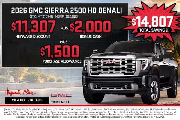  2026 GMC Sierra 2500 HD Denali