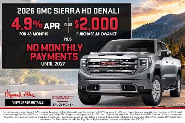 2026 GMC HD Denali