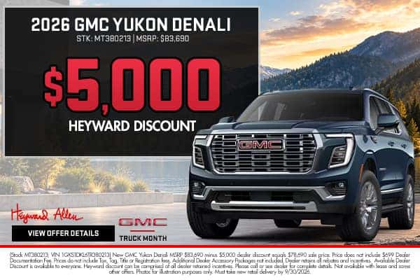 2026 GMC Yukon Denali 