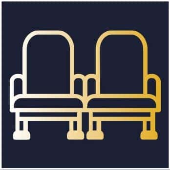 Theater Chairs Icon