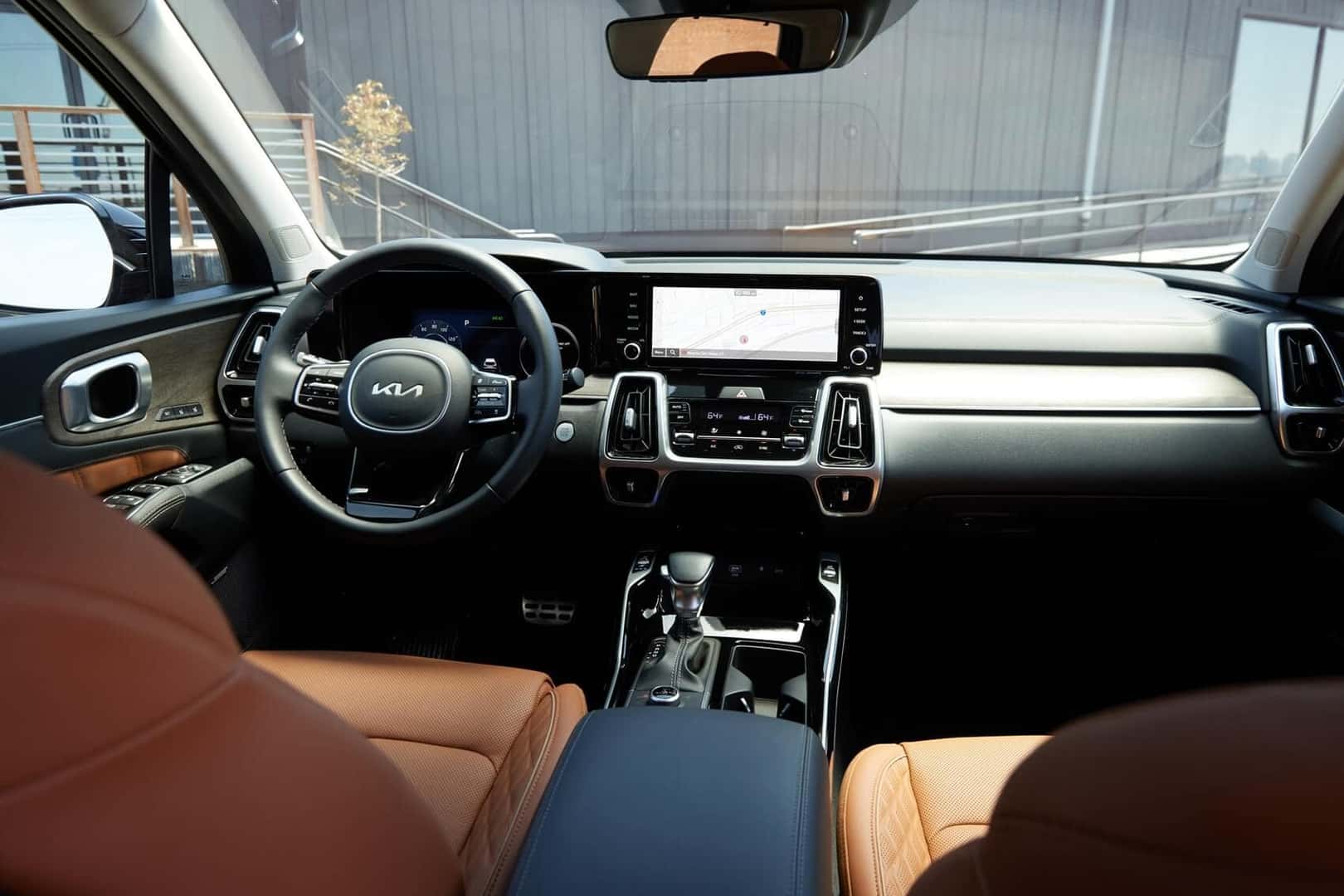 Inside the Kia Sorento